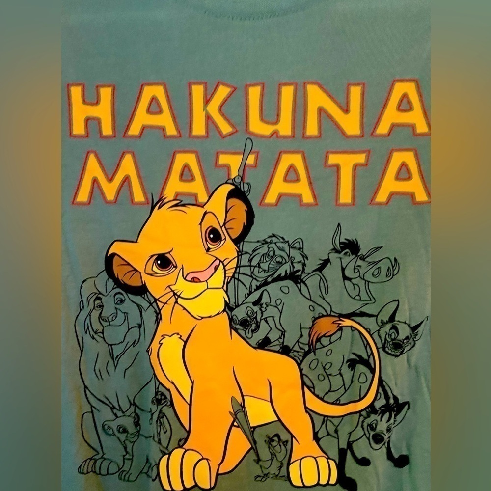 Disney graphic tee, the lion, King ladies extra small nwt